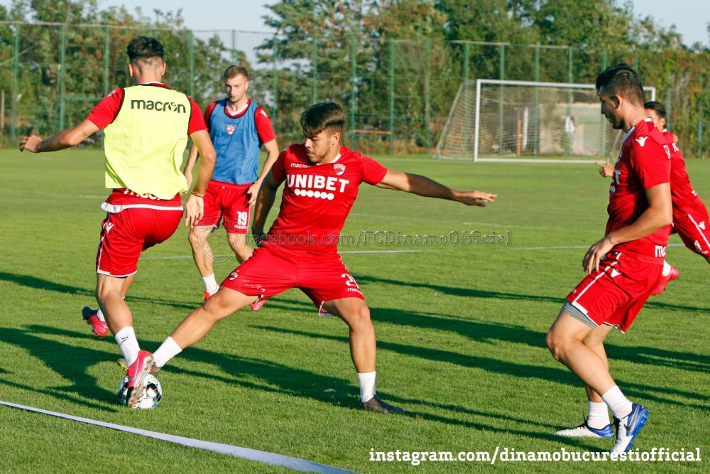 Contra Si A Intrat Rapid In Rol La Dinamo Primele Imagini De La