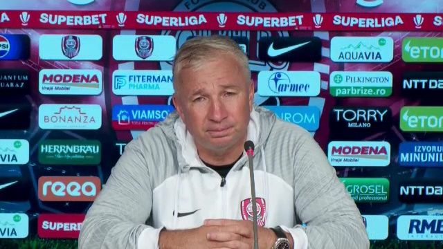 Dan Petrescu a ținut să lămurească înaintea meciului cu FCSB Îmi dau