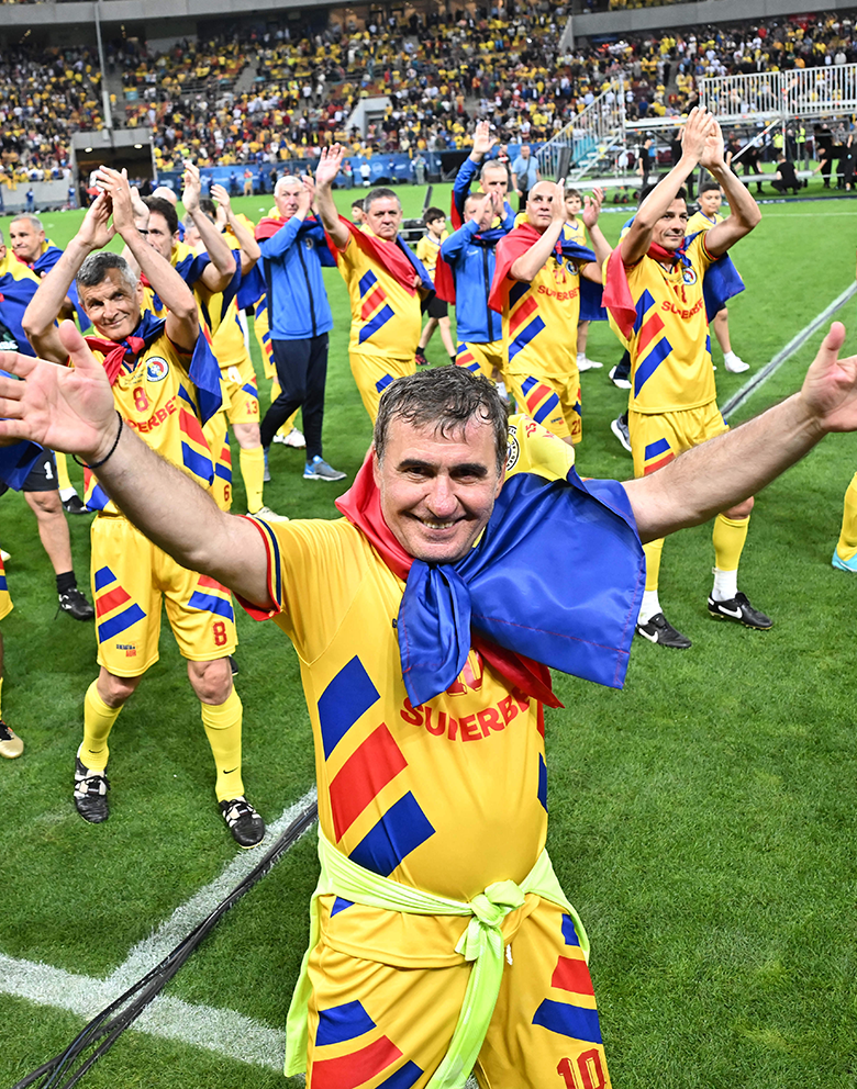 Hagi — MECIUL DE RETRAGERE AL GENETIEI DE AUR