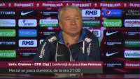 Dan Petrescu, înainte de Universitatea Craiova - CFR (31.03.2023)