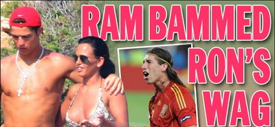 Sergio Ramos a â€žmarcatâ€ la iubita lui Ronaldo, Neredia Gallardo!_1