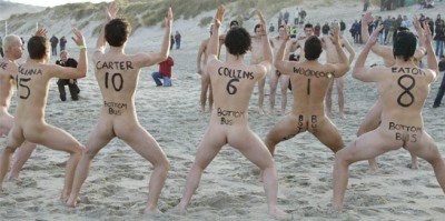 FOTO: Senzatie! Nationala de rugby cu nudisti All Blacks_1