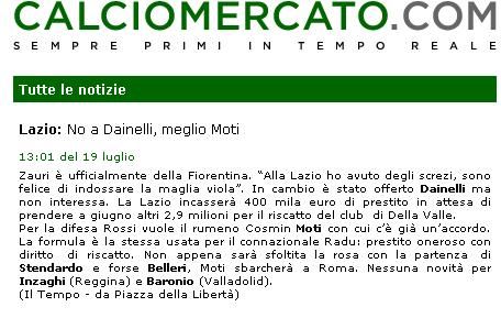 Lazio: Nu, Dainelli. Da, Moti!_2