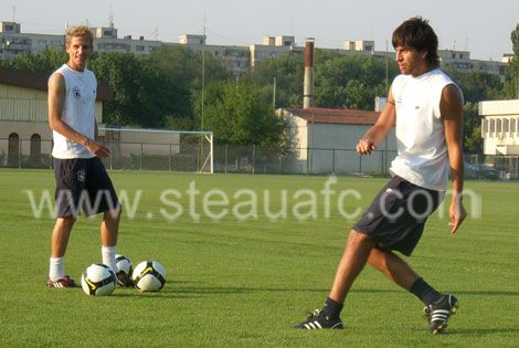 Foto: Toja la primul antrenament pentru Steaua!_3