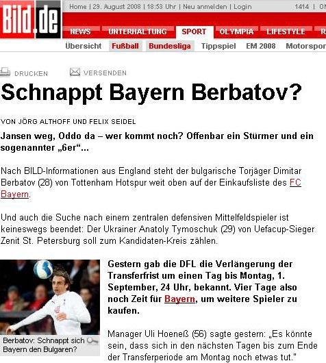 Bayern se intareste pentru Steaua: Berbatov si Timosciuk la Munchen!_2