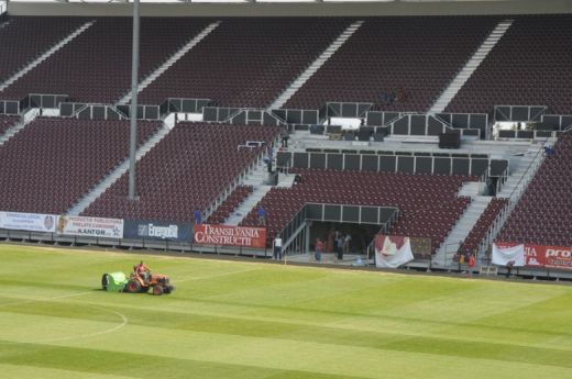 FOTO: Noua tribuna a stadionului CFR e gata! Vezi FOTO:_12