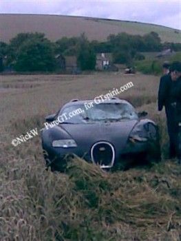 FOTO: Cum arata un Bugatti Veyron in lanul de grau!_2