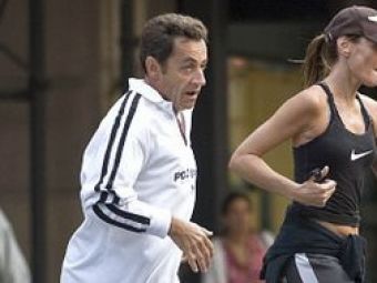 Jogging in New York! Vezi cine a castigat intrecerea Sarkozy - Carla Bruni!