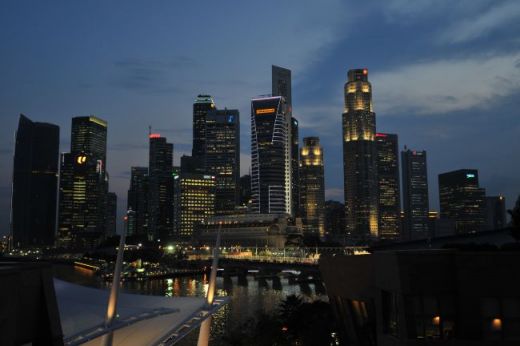 FOTO / Noapte albastra la cursa de F1 Singapore!_4