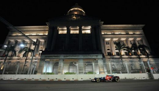 FOTO / Noapte albastra la cursa de F1 Singapore!_17