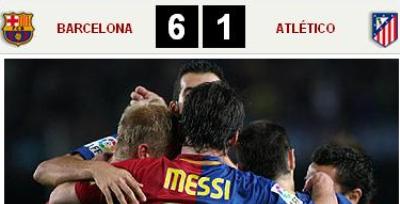 VIDEO! 6 goluri in 30 de minute! Messi umileste pe Atletico!_1