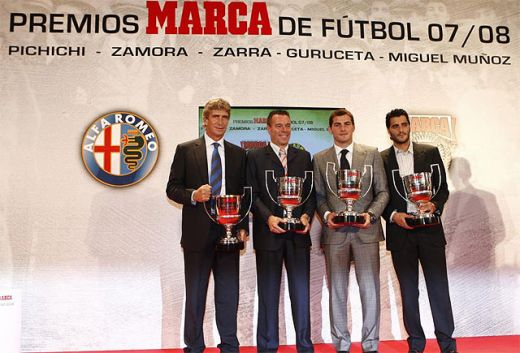 FOTO / Cei mai tari jucatori din Spania: Casillas, Villa, Xavi, premiati de Marca_6