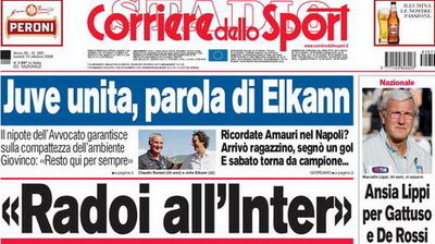 Radoi la Inter, primul subiect de pe Corriere dello Sport!_1