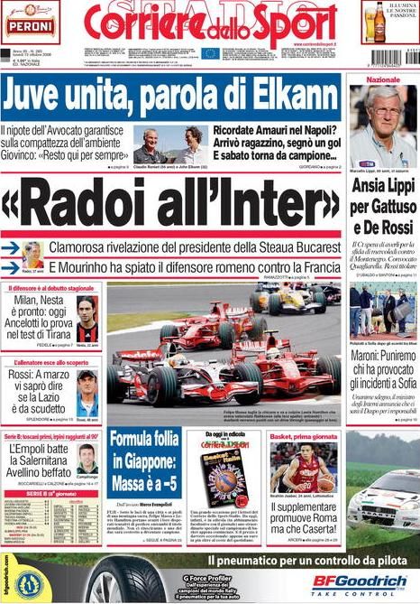 Radoi la Inter, primul subiect de pe Corriere dello Sport!_2