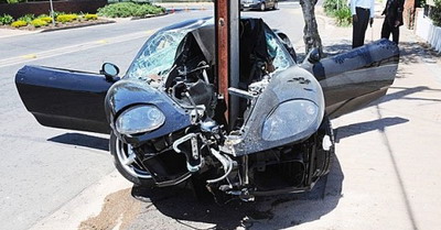 accident Ferrari 360 Modena