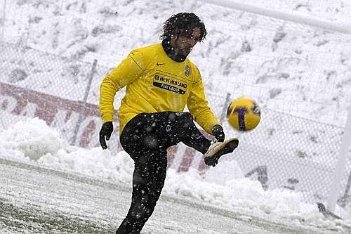 VEZI imagini tari cu antrenamentul lui Juventus pe ninsoare!_4