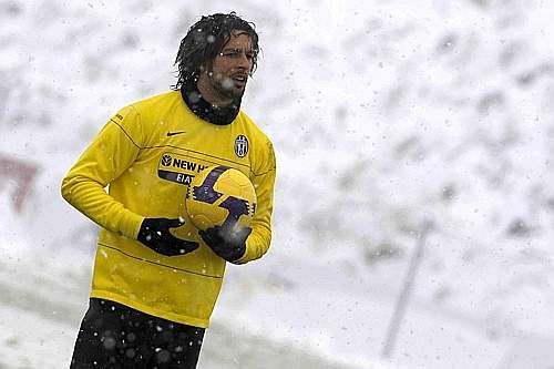 VEZI imagini tari cu antrenamentul lui Juventus pe ninsoare!_3