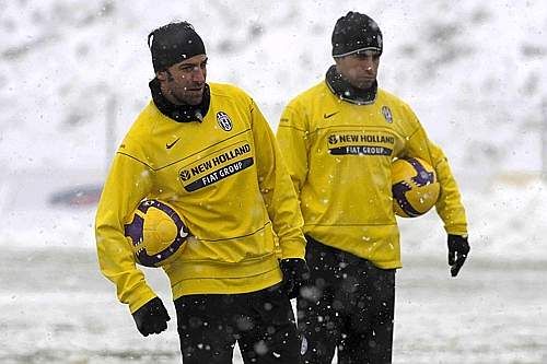 VEZI imagini tari cu antrenamentul lui Juventus pe ninsoare!_9