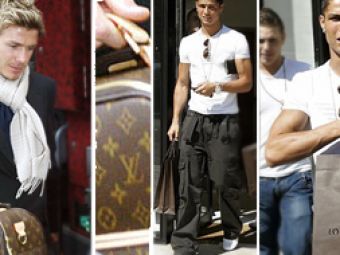 Fashion: Beckham si Ronaldo, pasiunea pentru accesoriile de LUX!