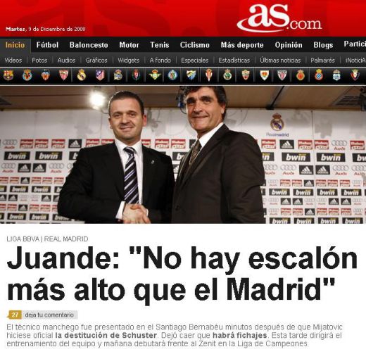 VIDEO: Juande Ramos, noul antrenor al lui Real: Este un vis devenit realitate!_5