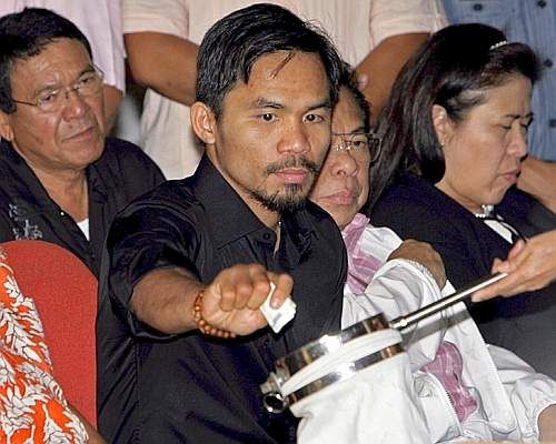 FOTO: Isterie generala in Filipine! Manny Pacquiao, primit ca un rege!_6