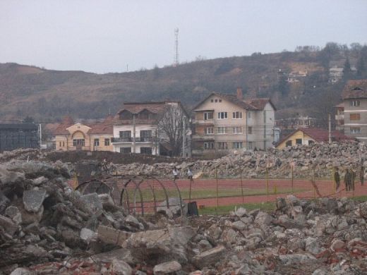 Stadionul Ion Moina devine istorie! Vezi imagini de la demolarea stadionului din Cluj!_4