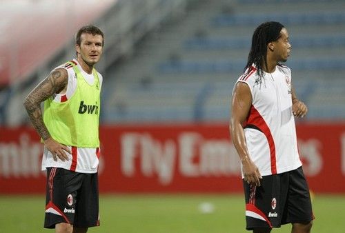 Milan si-a etalat stelele in Dubai: Beckham, Ronaldinho si Kaka au facut show!_10