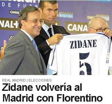 Zidane la Real Madrid daca Florentino Perez ajunge presedinte!_2