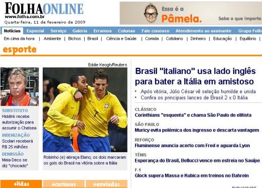 Elano si Robinho au umilit Italia: Brazilia 2-0 Italia! Vezi aici golurile!_2