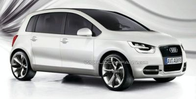 FOTO: Viitorul Audi A2 cu motor electric!