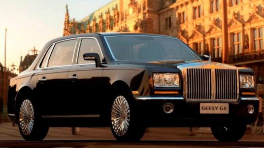 De necrezut: Chinezii au clonat Rolls-Royce Phantom! Vezi cum arata Geely GE!_3