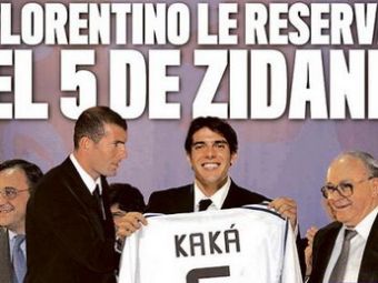 Mambo no. 5! Kaka va purta la Real numarul lui Zidane!