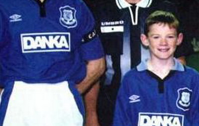 IMAGINEA ZILEI! La 11 ani, Rooney era un copil de mingi pe cinste!_1
