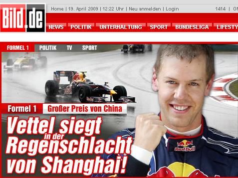 Dezastru pentru Ferrari! Vettel a castigat MP al Chinei, Webber pe 2, Button pe 3, Hamilton abia pe 6!_2