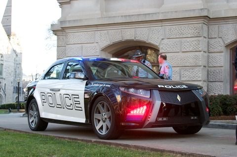 VEZI cum arata o super masina de Politie: Carbon Motors E7: NYPD!_3