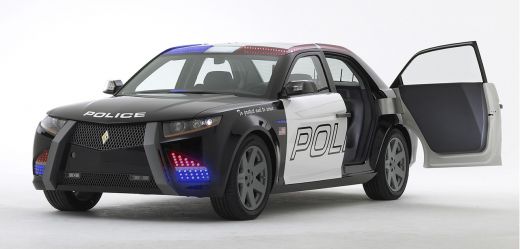 VEZI cum arata o super masina de Politie: Carbon Motors E7: NYPD!_21