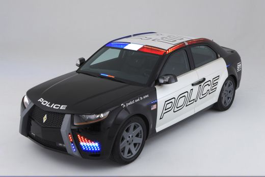VEZI cum arata o super masina de Politie: Carbon Motors E7: NYPD!_28