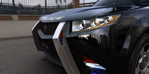 VEZI cum arata o super masina de Politie: Carbon Motors E7: NYPD!_8