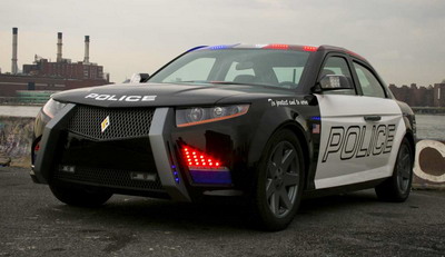 VEZI cum arata o super masina de Politie: Carbon Motors E7: NYPD!_1