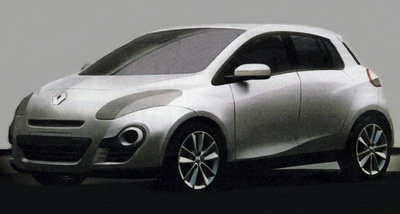 Noua generatie de Renault Clio poate fi lansata in 2011! VEZI cum arata caroseria!