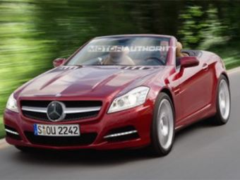 FOTO / Vezi cum arata noul Mercedes SLK, cupe-cabrio!