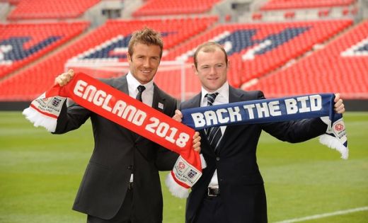 FOTO: Beckham si Rooney au lansat candidatura Angliei la Cupa Mondiala din 2018!_13