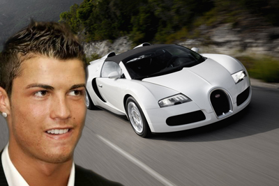 Bugatti Veyron Grand Sport Cristiano Ronaldo