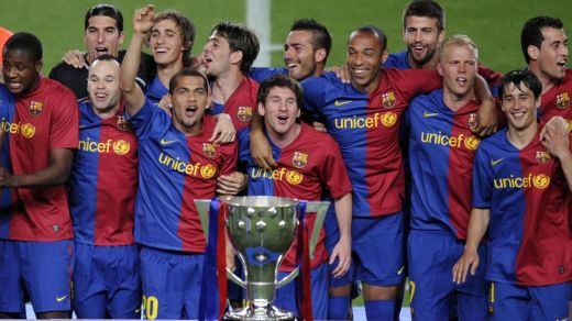 VIDEO! Nebunie la Barcelona! Messi a prezentat trofeul de campioni: "Mergem acum sa luam LIGA!"_7