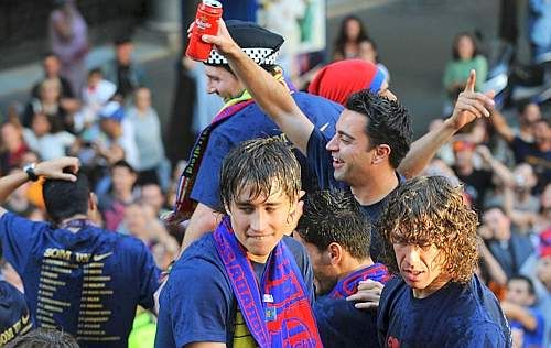 Messi a fost votat cel mai bun jucator din UCL! VIDEO: imagini cu nebunia de la Barcelona_25