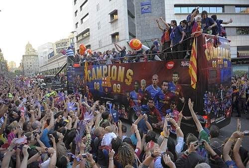 Messi a fost votat cel mai bun jucator din UCL! VIDEO: imagini cu nebunia de la Barcelona_2