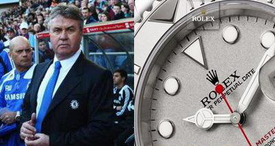 Jucatorii lui Chelsea i-au daruit lui Hiddink un ceas in valoare de 50.000 de lire sterline!_1