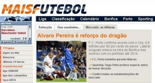 OFICIAL! Pereira de la Cluj transferat la FC Porto pe 4.5 milioane de euro!_2
