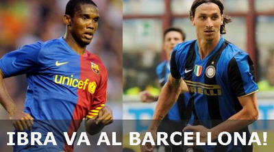 Ibrahimovic, pentru 30 de milioane la Barcelona: Moratti negociaza in Spania cu Laporta!_1