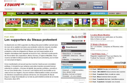 LEquipe scrie de Steaua lui Becali: "Nu sunt stelist adevarat. Sa dea fiecare 4000 euro si vand Steaua!"_2